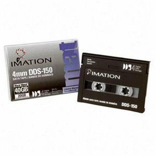 DDS-4 Data Cartridge Data Cartridge DAT DDS-4 20 GB Native-40 GB Compressed 492.13 ft Storage, Imation, Mfr#: 40963